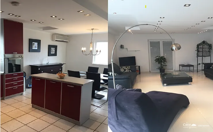 Breathtaking Villa with big pool and yard for sale in Tivat